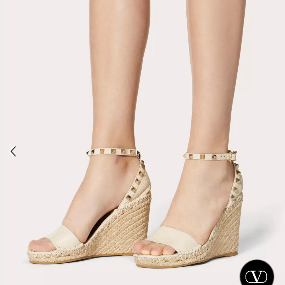 Valentino espadrille wedges